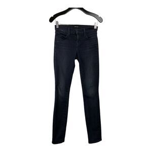 J Vintage Brand Womens Skinny Dark Indigo Jeans 811 Size 24 Leg Low-Rise Y2K‎